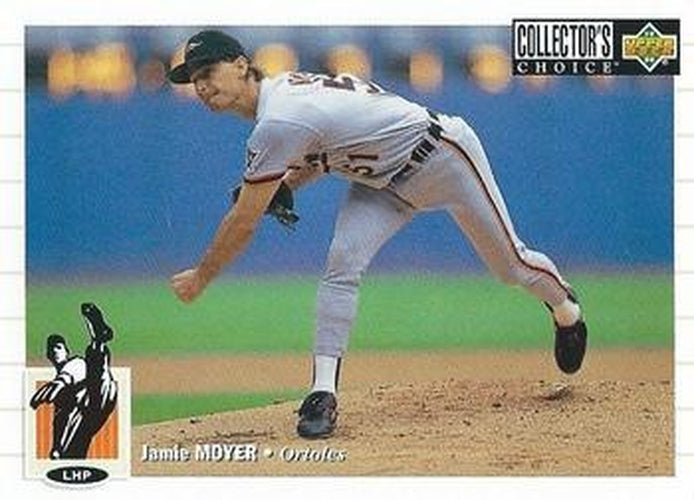 #213 Jamie Moyer - Baltimore Orioles - 1994 Collector's Choice Baseball