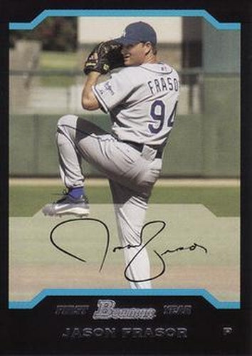 #213 Jason Frasor - Los Angeles Dodgers - 2004 Bowman Baseball