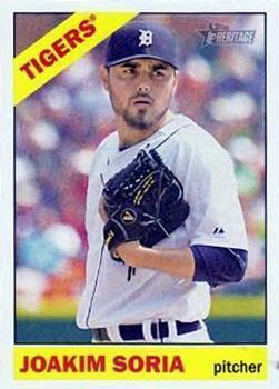 #213 Joakim Soria - Detroit Tigers - 2015 Topps Heritage Baseball