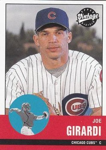 #213 Joe Girardi - Chicago Cubs - 2001 Upper Deck Vintage Baseball