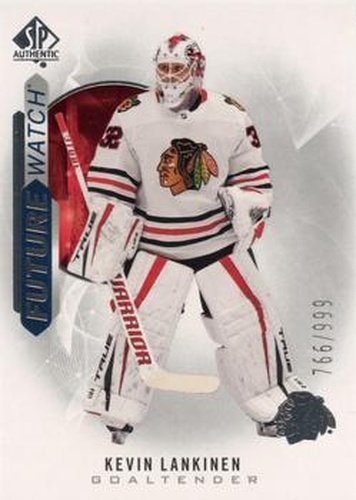 #213 Kevin Lankinen - Chicago Blackhawks - 2020-21 SP Authentic Hockey