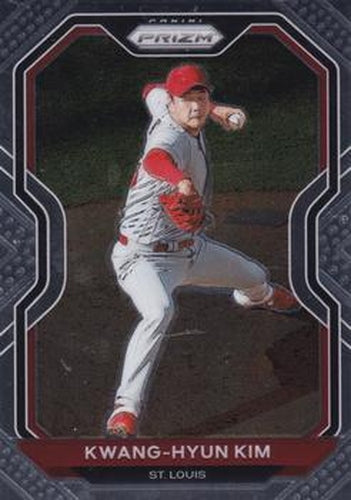 #213 Kwang-Hyun Kim - St. Louis Cardinals - 2021 Panini Prizm Baseball
