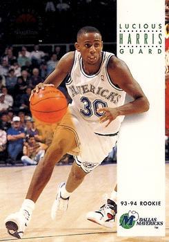 #213 Lucious Harris - Dallas Mavericks - 1993-94 SkyBox Premium Basketball