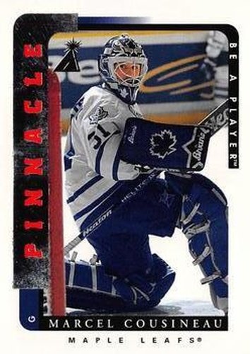 #213 Marcel Cousineau - Toronto Maple Leafs - 1996-97 Pinnacle Be a Player Hockey