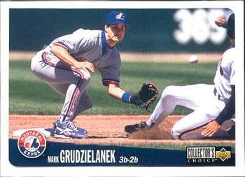 #213 Mark Grudzielanek - Montreal Expos - 1996 Collector's Choice Baseball