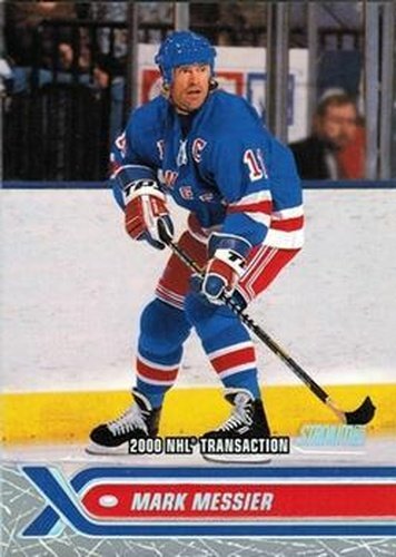 #213 Mark Messier - New York Rangers - 2000-01 Stadium Club Hockey