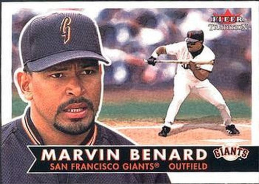 #213 Marvin Benard - San Francisco Giants - 2001 Fleer Tradition Baseball