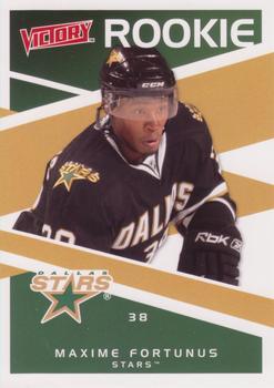 #213 Maxime Fortunus - Dallas Stars - 2010-11 Upper Deck Victory Hockey