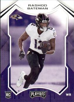 #213 Rashod Bateman - Baltimore Ravens - 2021 Panini Playoff Football