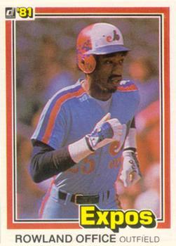 #213 Rowland Office - Montreal Expos - 1981 Donruss Baseball