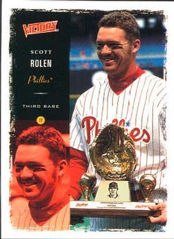#213 Scott Rolen - Philadelphia Phillies - 2000 Upper Deck Victory Baseball