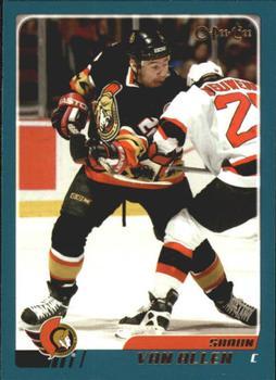 #213 Shaun Van Allen - Ottawa Senators - 2003-04 O-Pee-Chee Hockey