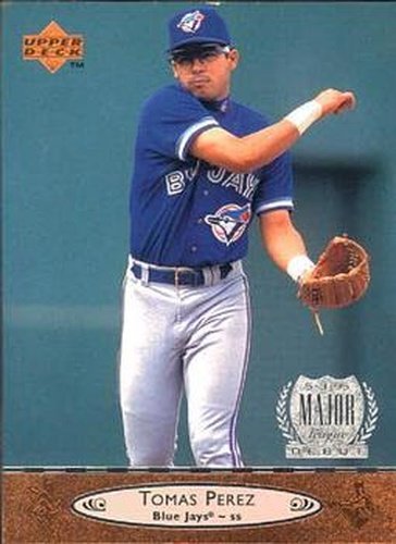 #213 Tomas Perez - Toronto Blue Jays - 1996 Upper Deck Baseball