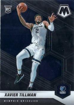 #213 Xavier Tillman - Memphis Grizzlies - 2020-21 Panini Mosaic Basketball