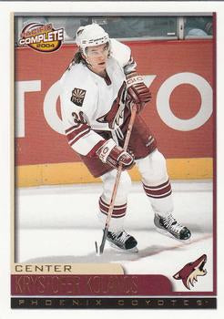 #213 Krystofer Kolanos - Phoenix Coyotes - 2003-04 Pacific Complete Hockey