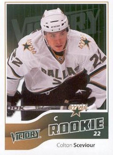 #213 Colton Sceviour - Dallas Stars - 2011-12 Upper Deck Victory Hockey