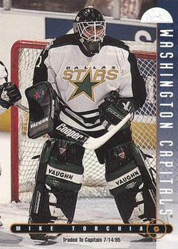 #213 Mike Torchia - Washington Capitals - 1995-96 Leaf Hockey