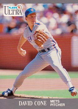 #213 David Cone - New York Mets - 1991 Ultra Baseball