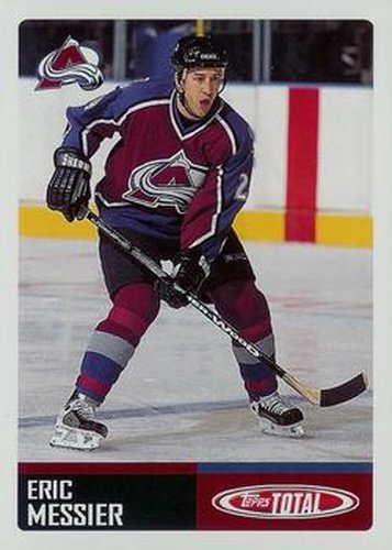 #213 Eric Messier - Colorado Avalanche - 2002-03 Topps Total Hockey
