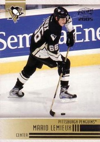 #213 Mario Lemieux - Pittsburgh Penguins - 2004-05 Pacific Hockey