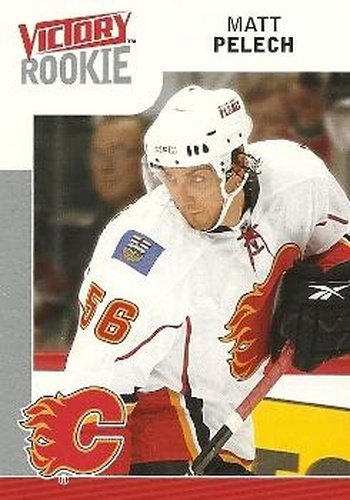 #213 Matt Pelech - Calgary Flames - 2009-10 Upper Deck Victory Hockey