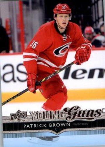 #213 Patrick Brown - Carolina Hurricanes - 2014-15 Upper Deck Hockey