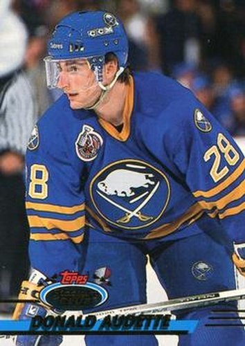 #213 Donald Audette - Buffalo Sabres - 1993-94 Stadium Club Hockey