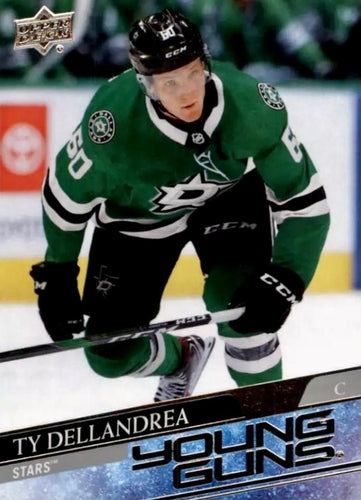 #213 Ty Dellandrea - Dallas Stars - 2020-21 Upper Deck Hockey