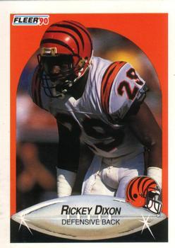 #213 Rickey Dixon - Cincinnati Bengals - 1990 Fleer Football
