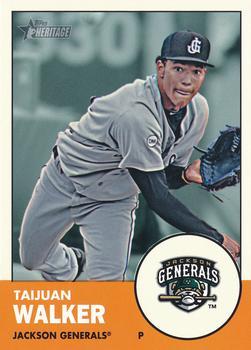 #213a Taijuan Walker - Jackson Generals - 2012 Topps Heritage Minor League Baseball
