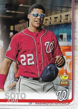 #213b Juan Soto - Washington Nationals - 2019 Topps Baseball