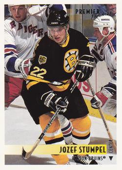 #214 Jozef Stumpel - Boston Bruins - 1994-95 O-Pee-Chee Premier Hockey