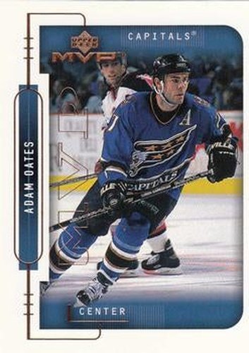 #214 Adam Oates - Washington Capitals - 1999-00 Upper Deck MVP Hockey