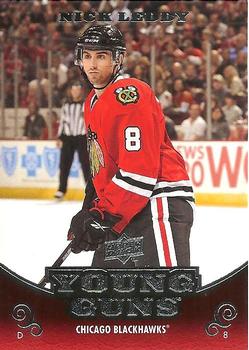 #214 Nick Leddy - Chicago Blackhawks - 2010-11 Upper Deck Hockey