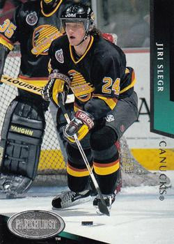 #214 Jiri Slegr - Vancouver Canucks - 1993-94 Parkhurst Hockey