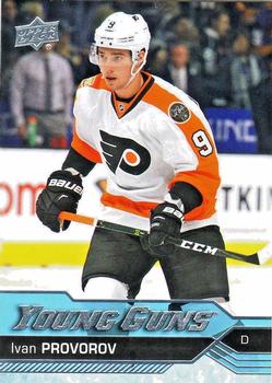#214 Ivan Provorov - Philadelphia Flyers - 2016-17 Upper Deck Hockey