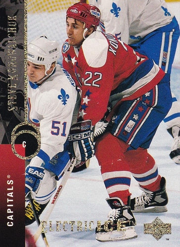 #214 Steve Konowalchuk - Washington Capitals - 1994-95 Upper Deck Hockey - Electric Ice