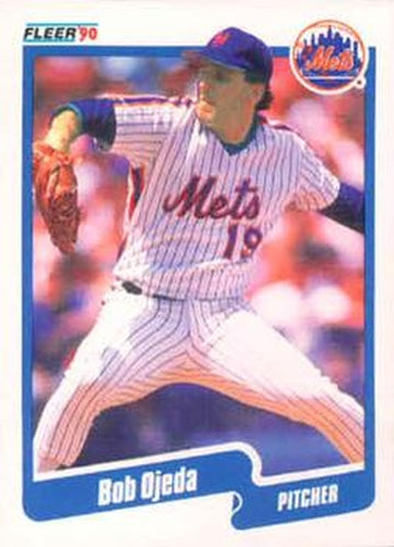 #214 Bob Ojeda - New York Mets - 1990 Fleer USA Baseball