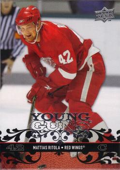 #214 Mattias Ritola - Detroit Red Wings - 2008-09 Upper Deck Hockey