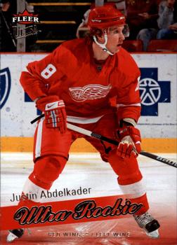 #214 Justin Abdelkader - Detroit Red Wings - 2008-09 Ultra Hockey