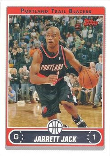 #214 Jarrett Jack - Portland Trail Blazers - 2006-07 Topps Basketball