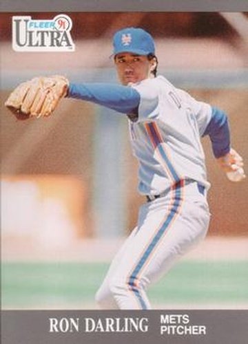 #214 Ron Darling - New York Mets - 1991 Ultra Baseball