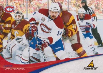 #214 Tomas Plekanec - Montreal Canadiens - 2011-12 Panini Pinnacle Hockey