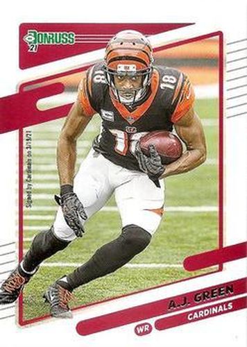 #214 A.J. Green - Arizona Cardinals - 2021 Donruss Football
