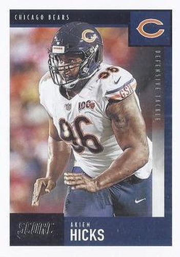 #214 Akiem Hicks - Chicago Bears - 2020 Score Football