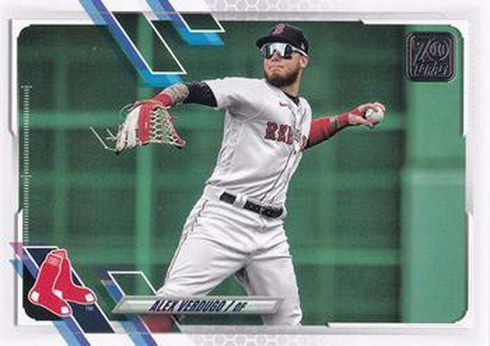 #214 Alex Verdugo - Boston Red Sox - 2021 Topps Baseball