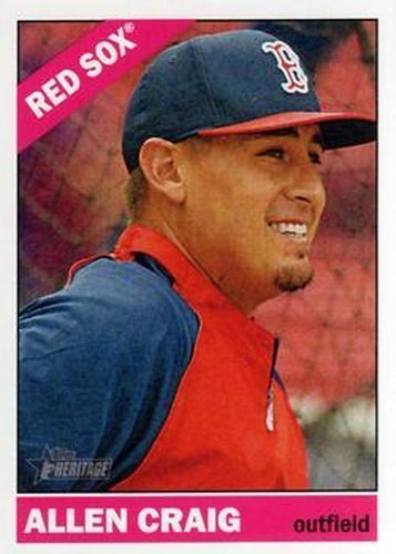 #214 Allen Craig - Boston Red Sox - 2015 Topps Heritage Baseball