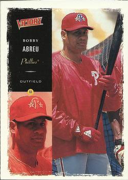 #214 Bobby Abreu - Philadelphia Phillies - 2000 Upper Deck Victory Baseball