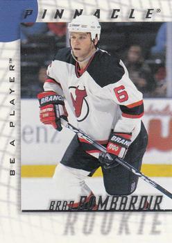 #214 Brad Bombardir - New Jersey Devils - 1997-98 Pinnacle Be a Player Hockey