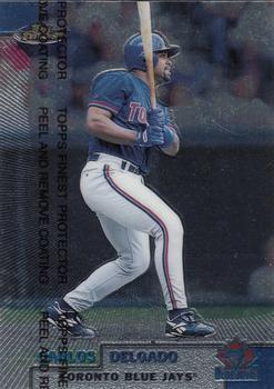 #214 Carlos Delgado - Toronto Blue Jays - 1999 Finest Baseball